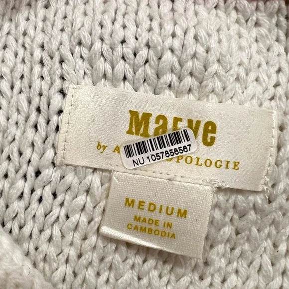 Maeve Lobster Collar Cardigan Sweater Sz-M - Picture 6 of 8